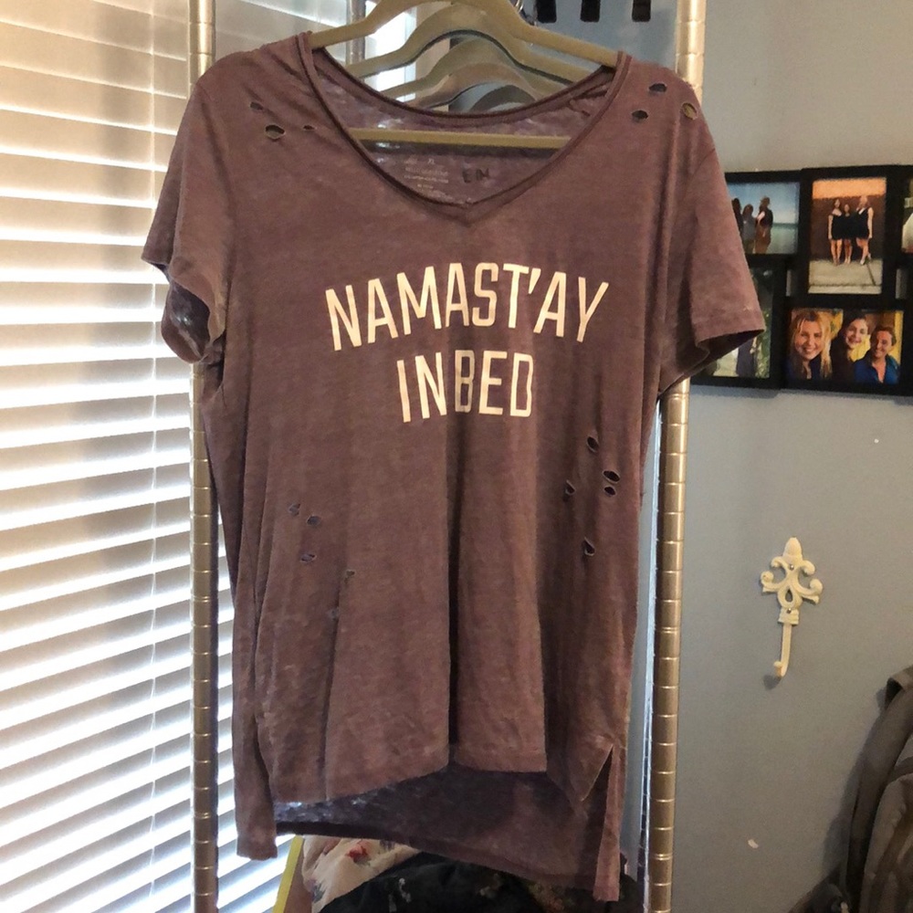 Lightweight lounge shirt